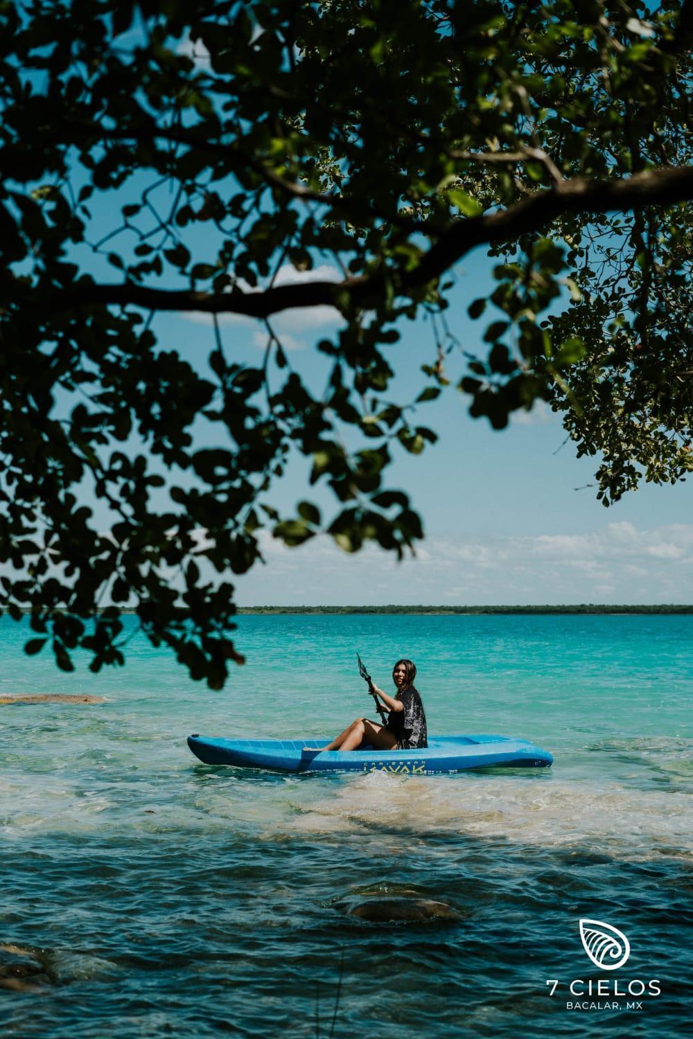 7 Cielos Bacalar. 외부 사진