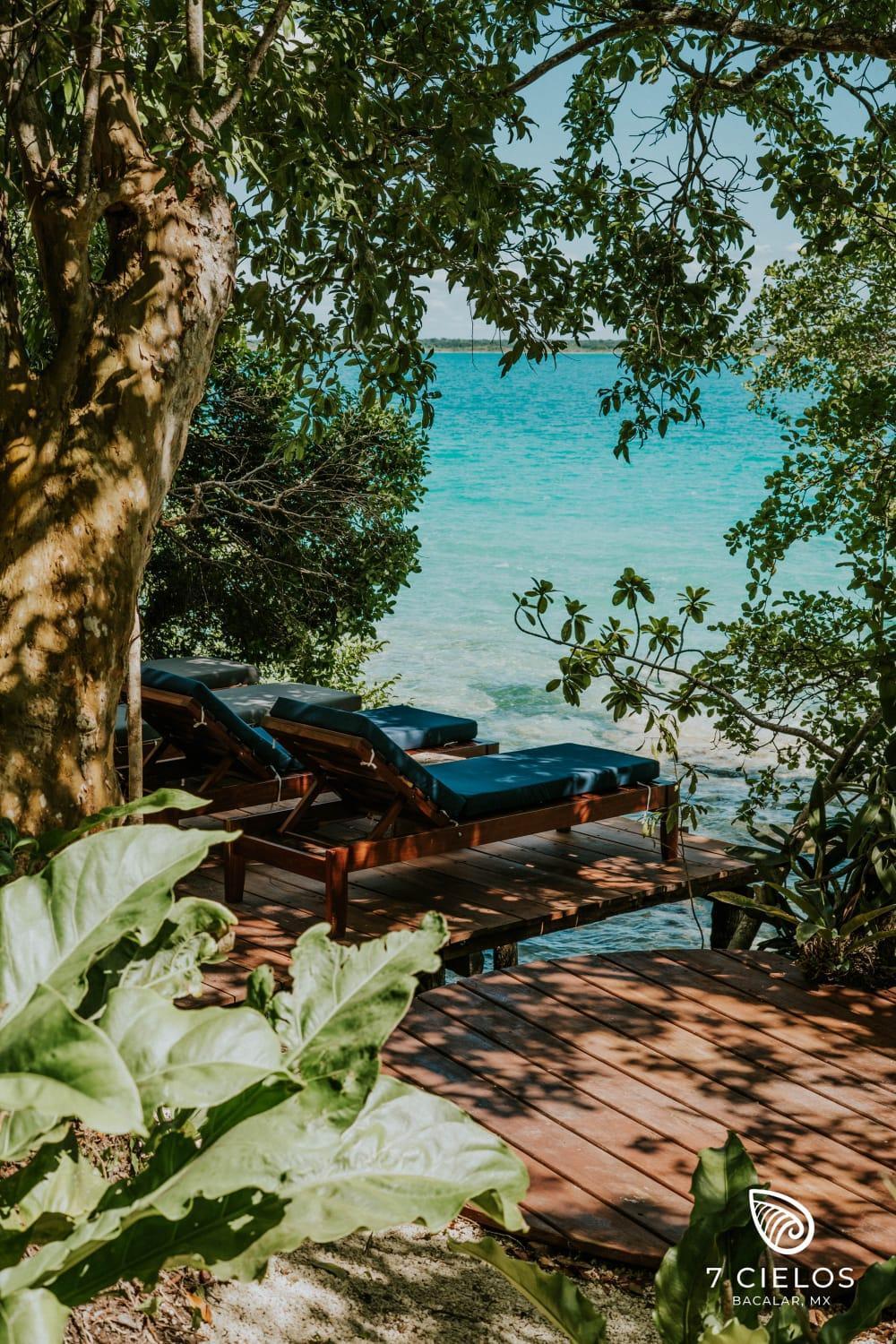 7 Cielos Bacalar. 외부 사진