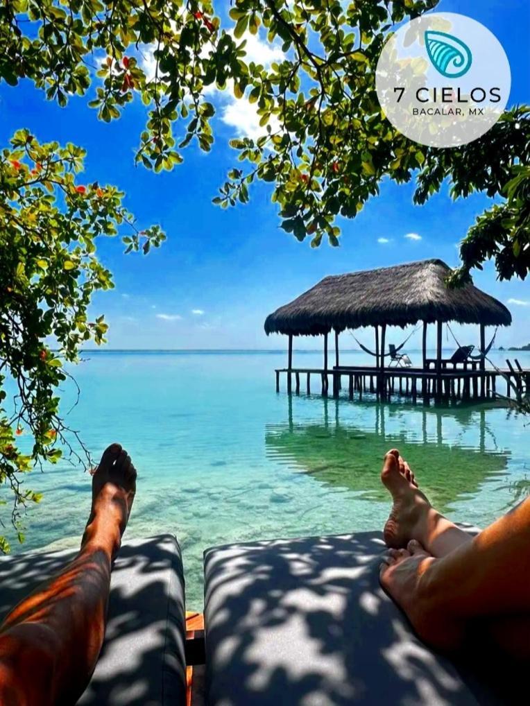 7 Cielos Bacalar. 외부 사진