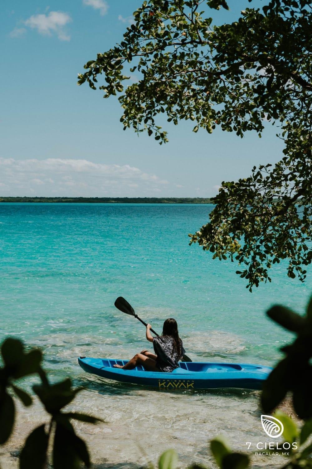 7 Cielos Bacalar. 외부 사진
