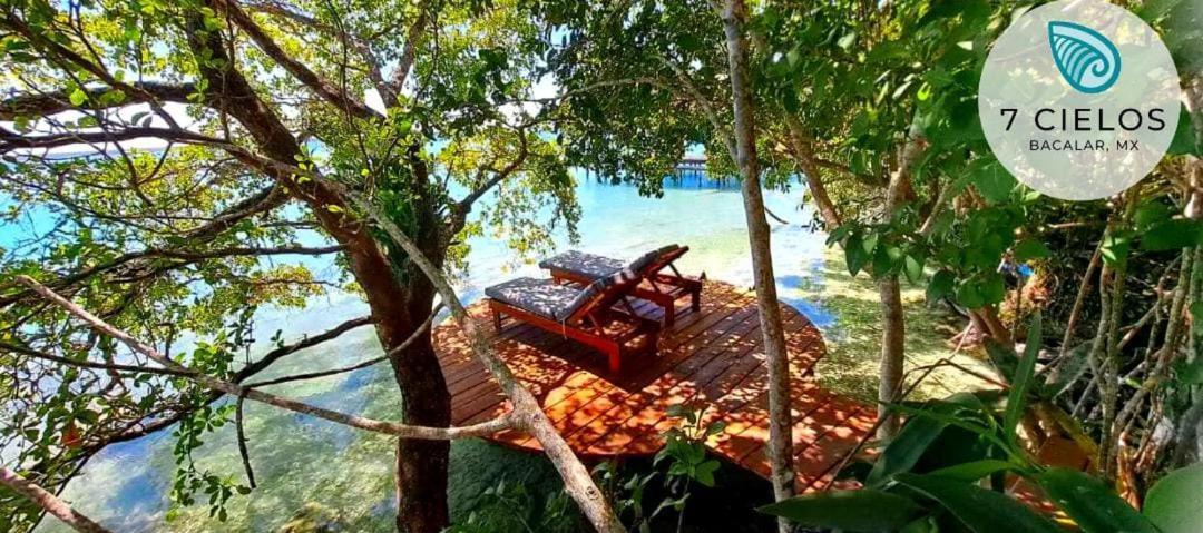 7 Cielos Bacalar. 외부 사진