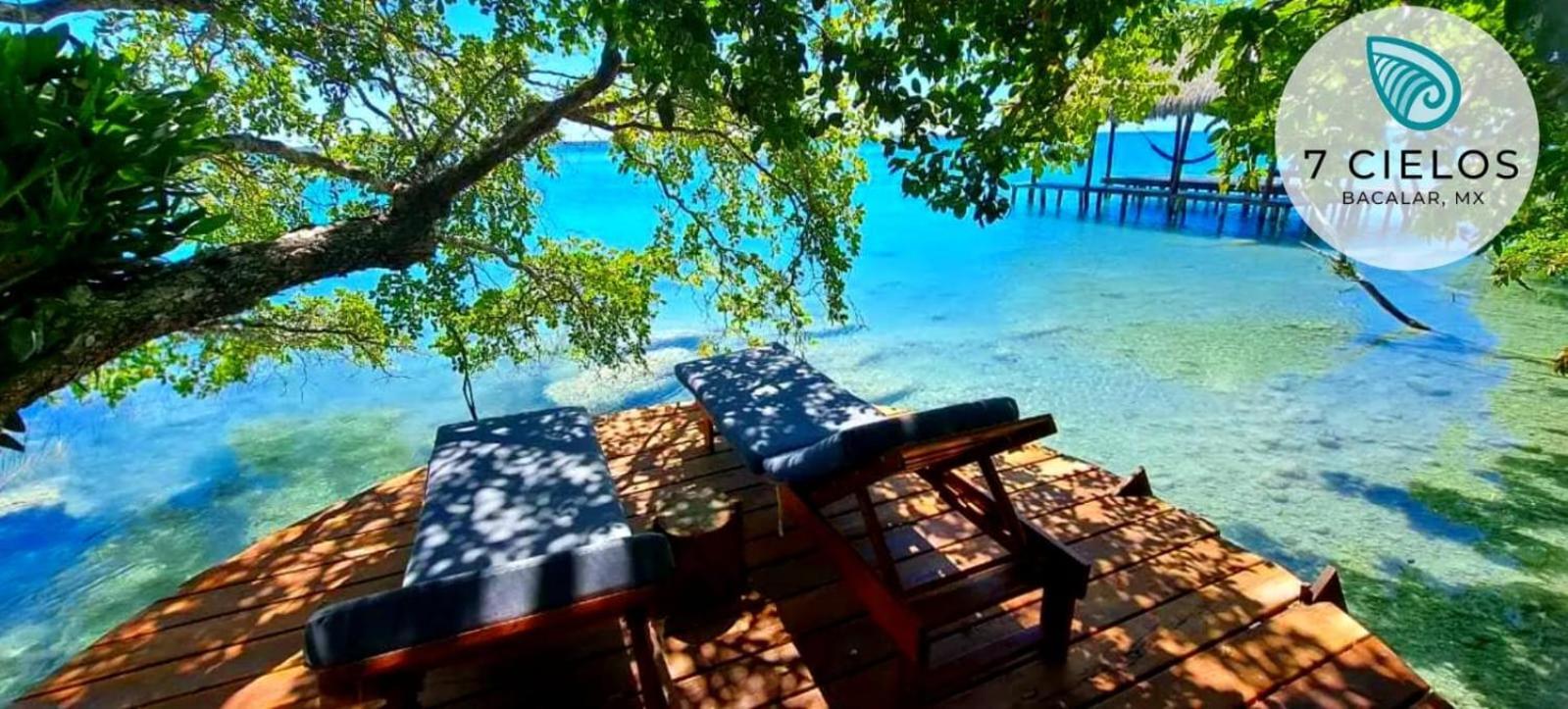 7 Cielos Bacalar. 외부 사진