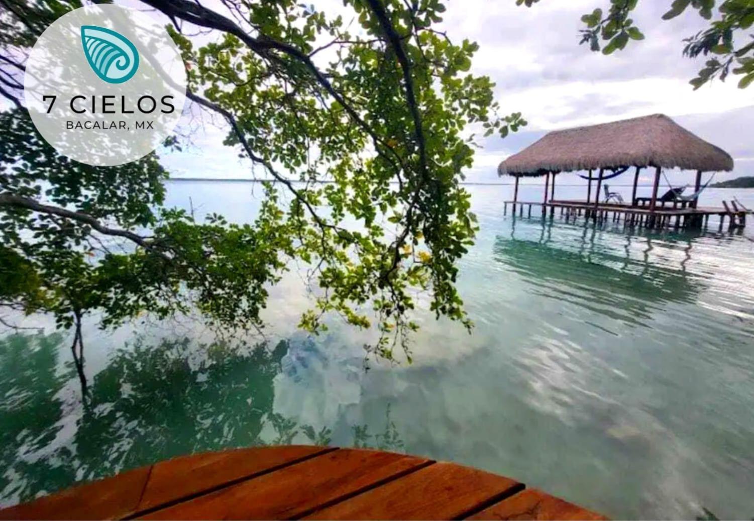 7 Cielos Bacalar. 외부 사진