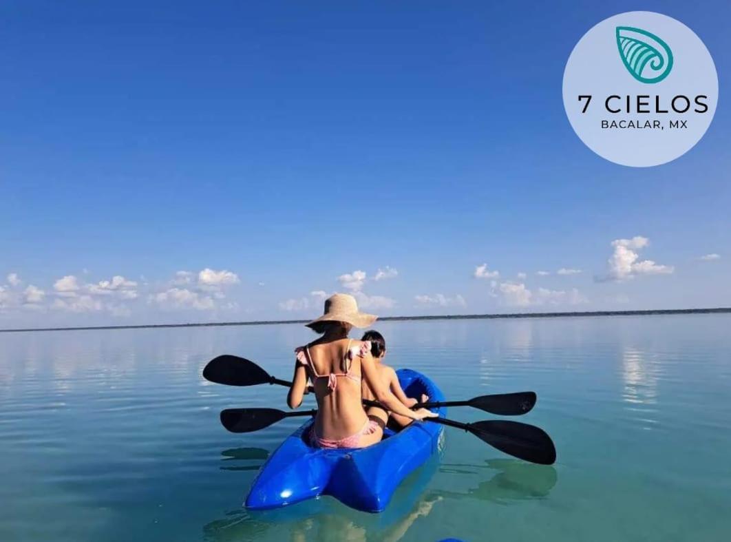 7 Cielos Bacalar. 외부 사진