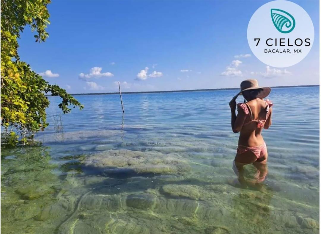 7 Cielos Bacalar. 외부 사진