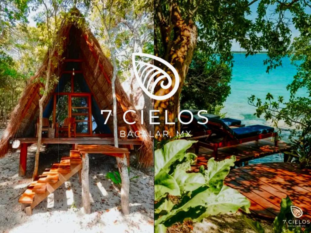 7 Cielos Bacalar. 외부 사진