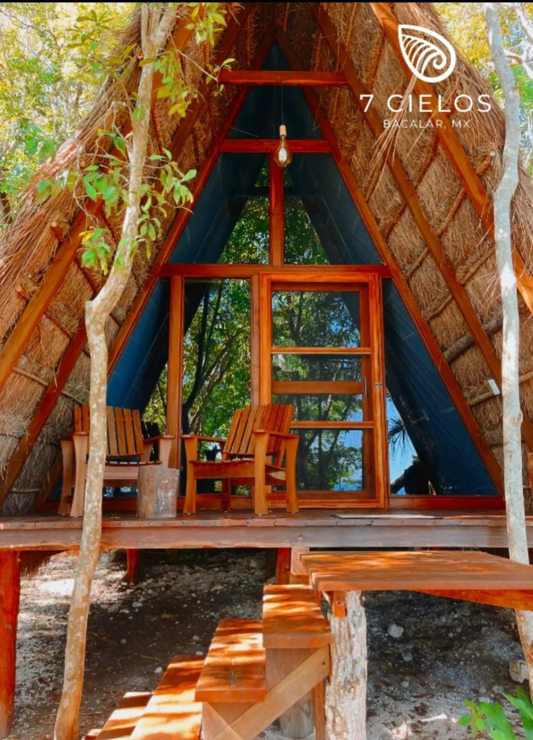 7 Cielos Bacalar. 외부 사진