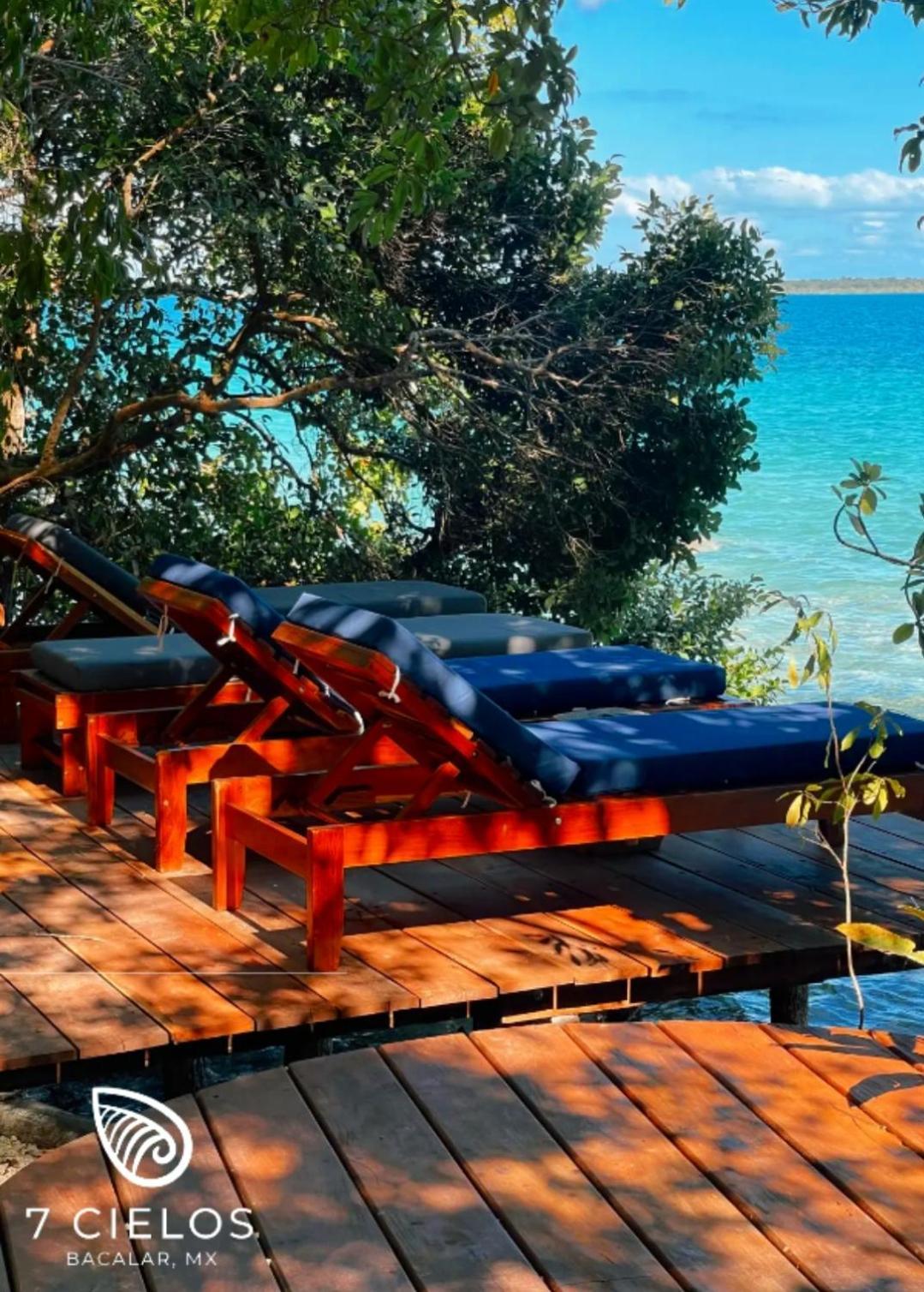 7 Cielos Bacalar. 외부 사진