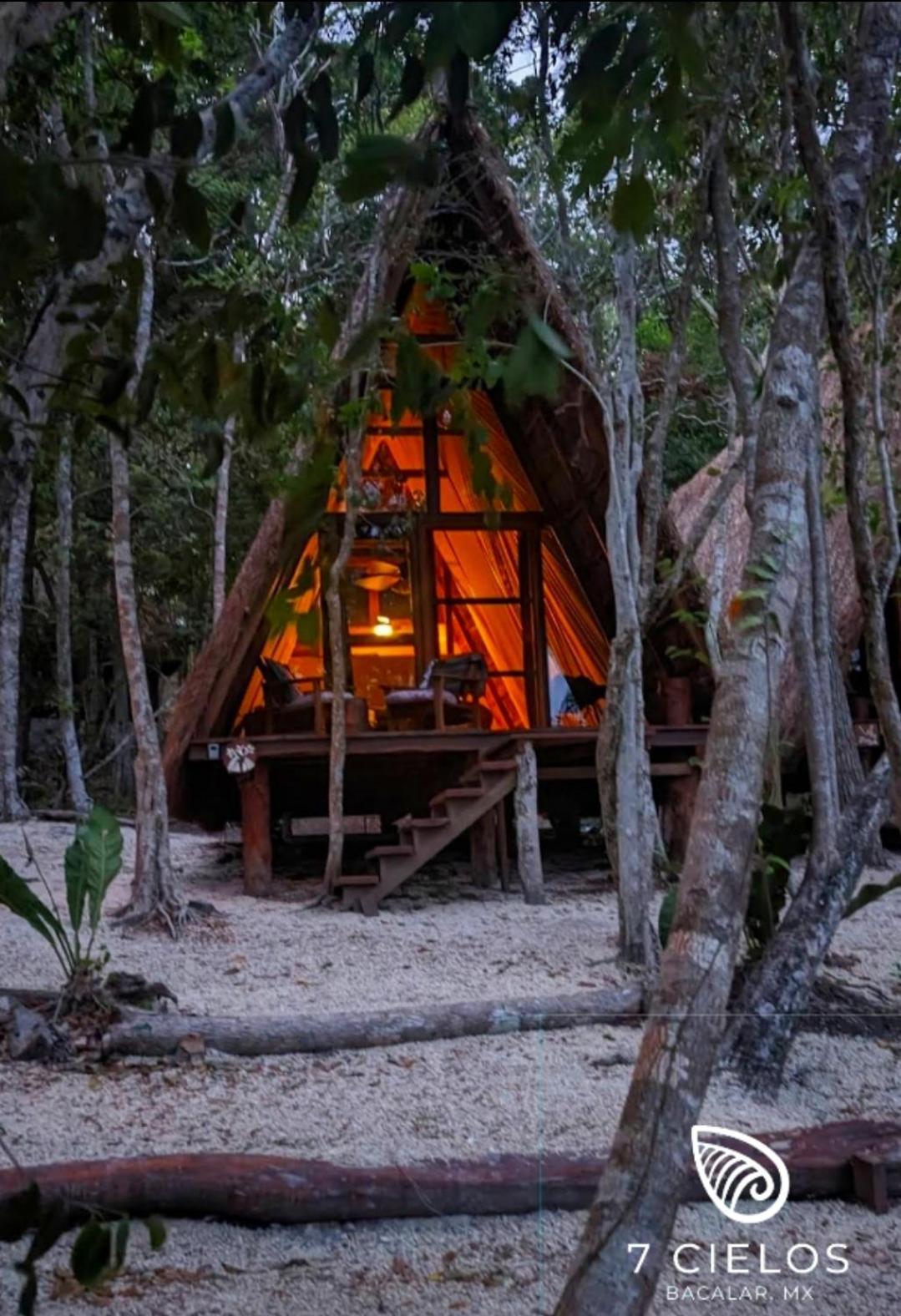 7 Cielos Bacalar. 외부 사진