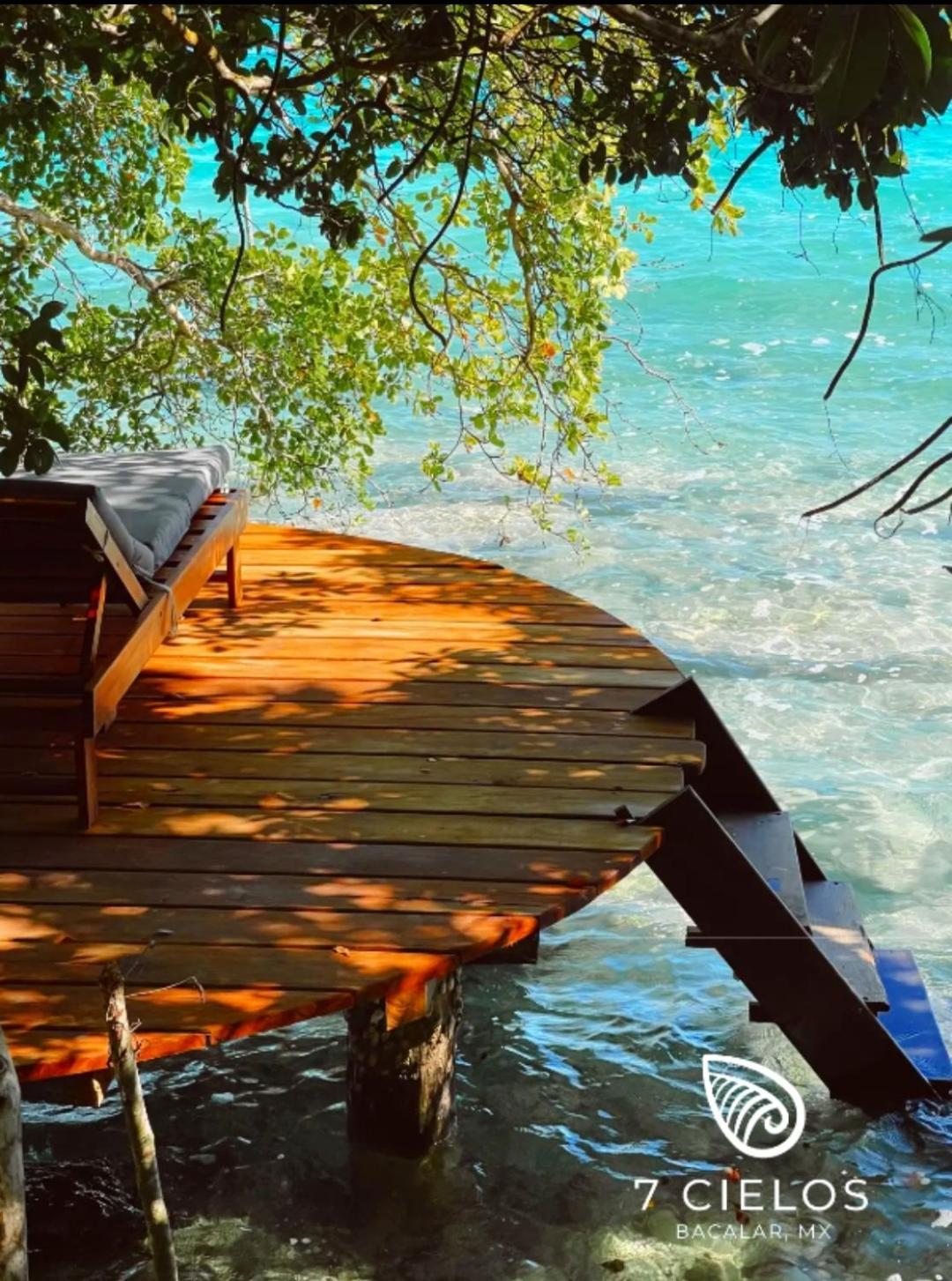7 Cielos Bacalar. 외부 사진