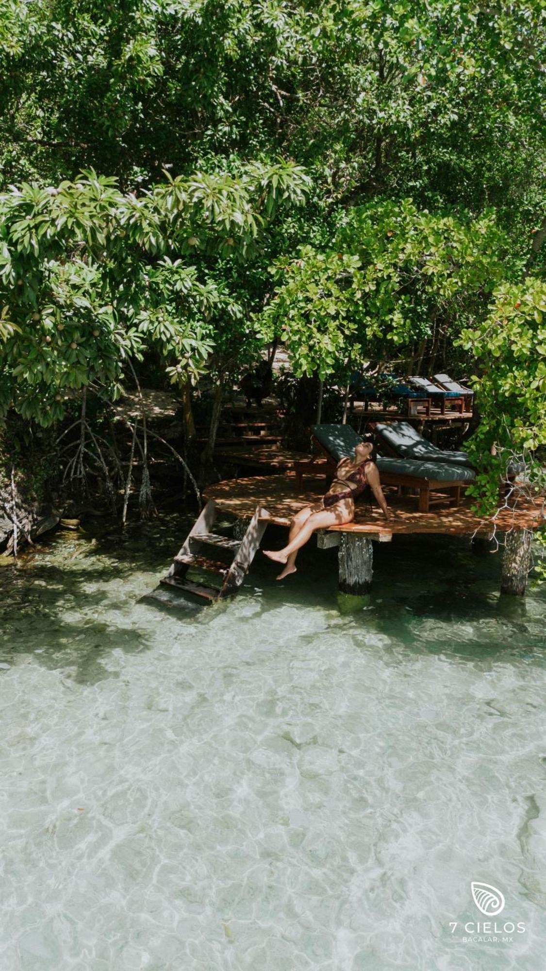 7 Cielos Bacalar. 외부 사진