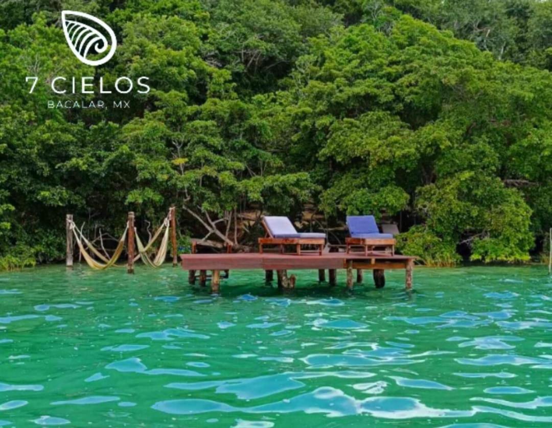 7 Cielos Bacalar. 외부 사진