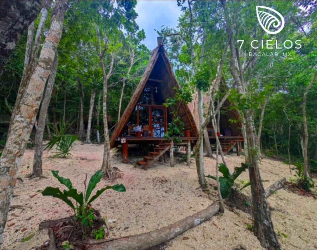7 Cielos Bacalar. 외부 사진