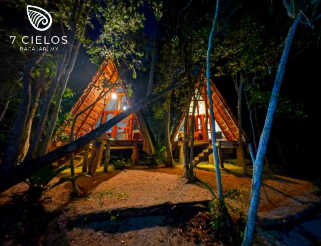 7 Cielos Bacalar. 외부 사진