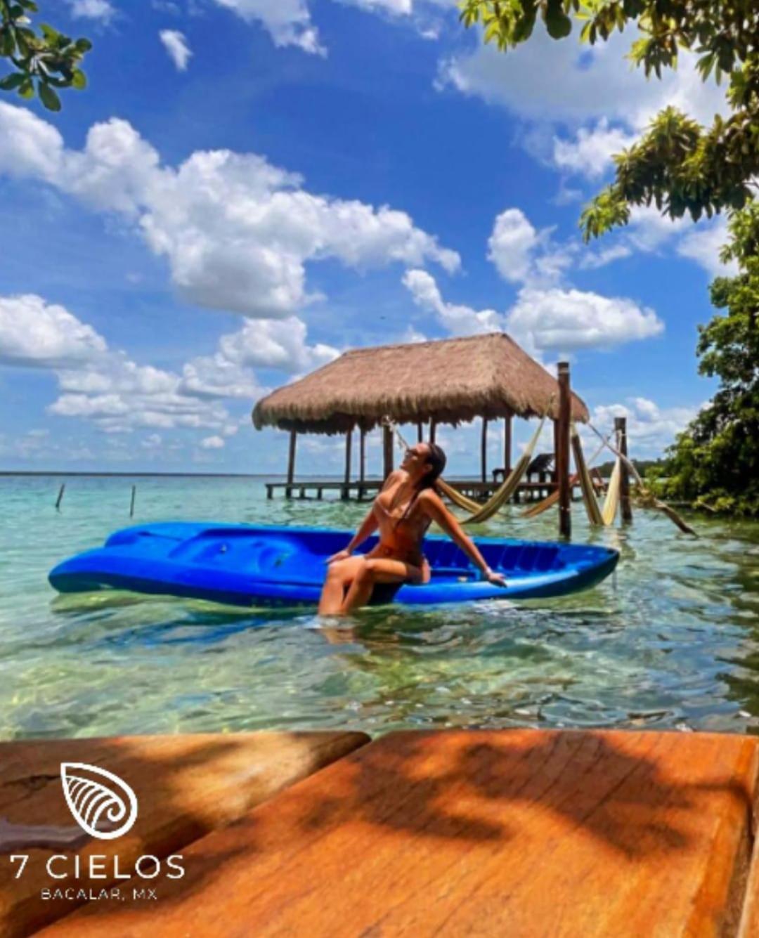 7 Cielos Bacalar. 외부 사진
